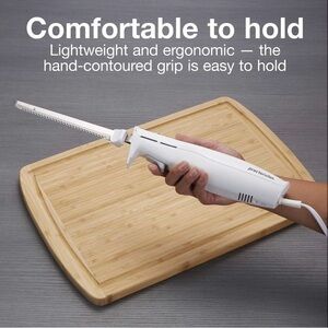 Slice Electric Knife for Carving Meats, Poultry, Bread,